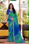 Rangeela Vol 3 By Kashvi Dull Moss Printed Saree